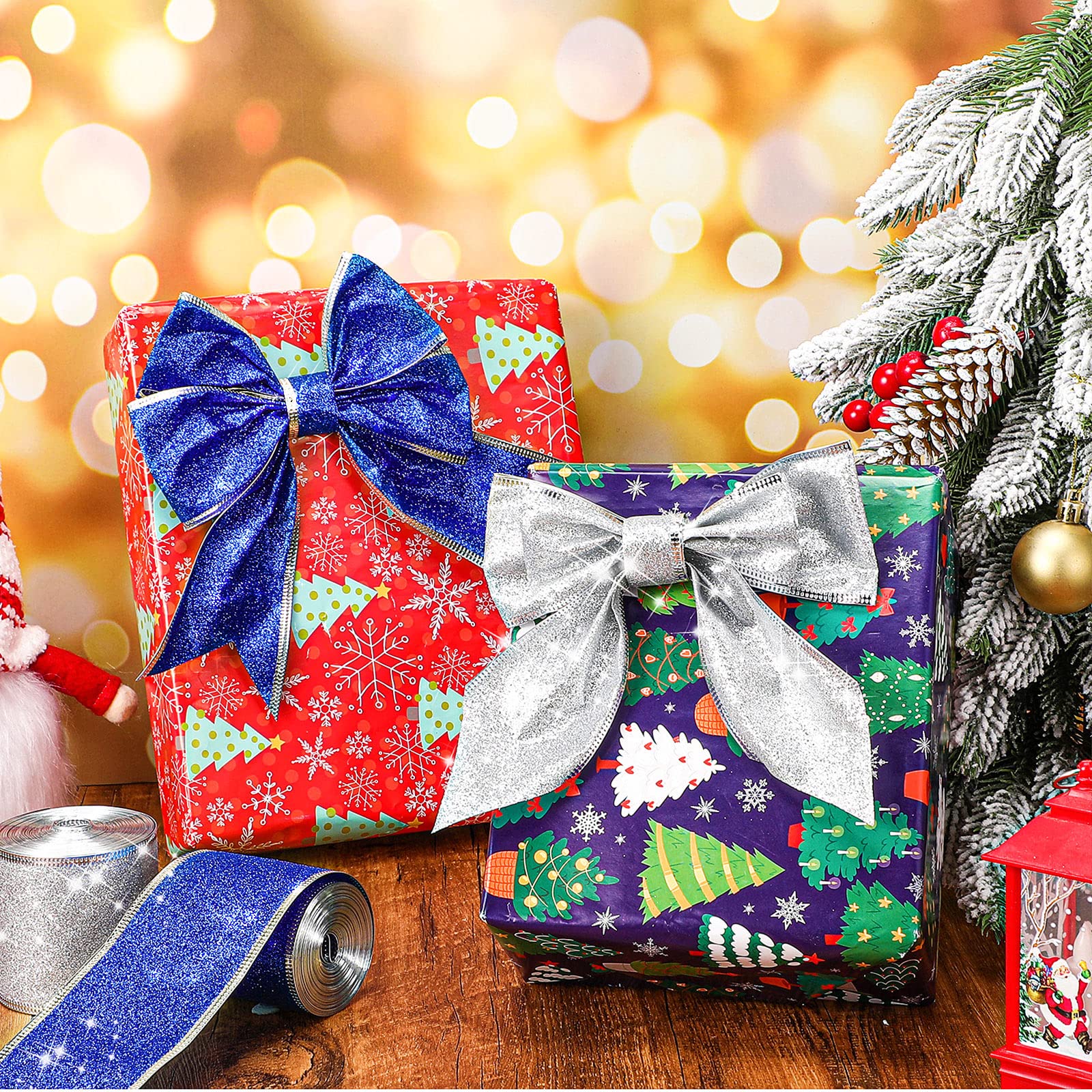 Amazon.com: Ysleen 2 Rolls 20 Yards Christmas Glitter